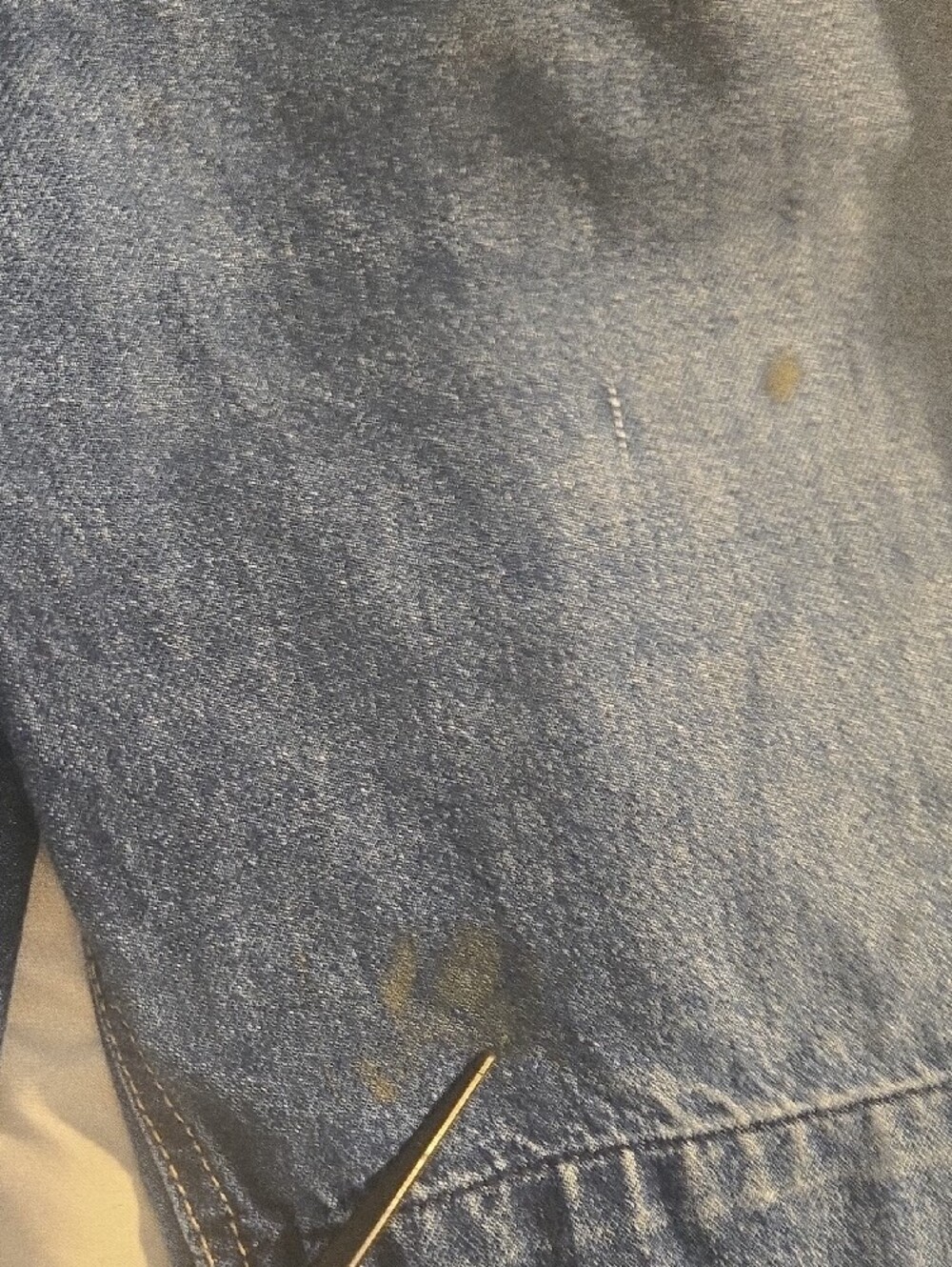 Levi's Men's Blue Relaxed Wide Jeans with Knee Panels - Picture 3 of 10
